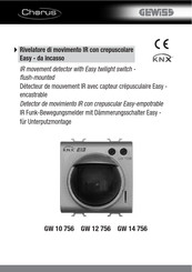 Gewiss Chorus GW 10 756 Instruction