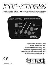Briteq BT-STR4 Operation Manual