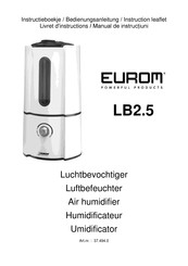 EUROM LB2.5 Instruction Leaflet