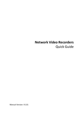 UNV NVR202 Series Quick Manual