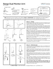 Uplift Desk MON021 Manual