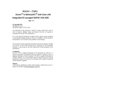 ICP Electronics ROCKY-772EV Manual