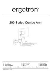 Ergotron 200 Series Combo Arm User Manual