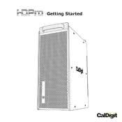 CalDigit HDPro Getting Started