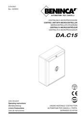 Beninca DA.C15 Operating Instructions Manual