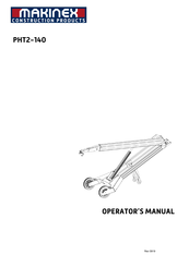 MAKINEX PHT2-140 Operator's Manual