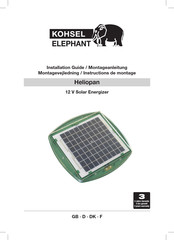 KOHSEL ELEPHANT Heliopan Installation Manual