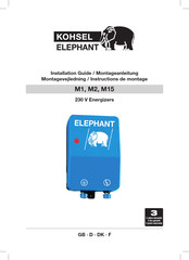 KOHSEL ELEPHANT M2 Installation Manual