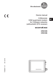 IFM Electronic CR3105 Manual