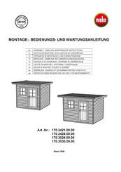 Weka 170.3030.00.00 Assembly, User And Maintenance Instructions