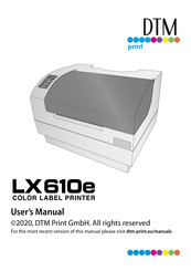 DTM Print LX610e Color Label Printer
