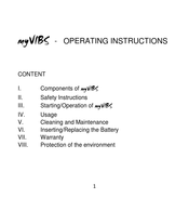 INEXPIM myVIBS Operating Instructions Manual