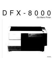Epson DFX 8000 Service Manual