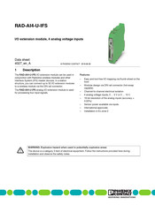 Phoenix Contact RAD-AI4-U-IFS Manual