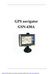 Global-Systems GSN-430A User Manual