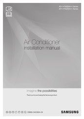 Samsung AF**FSZDA Series Installation Manual