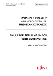 Fujitsu F2MC-16L Series Application Note