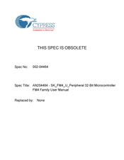 Cypress MB9BF565K User Manual
