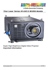 TITAN Laser WUXGA / 4K-UHD - Digital Projection
