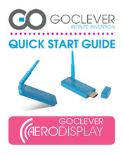 Go Clever AERODISPLAY Quick Start Manual