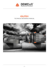 DEWESOFT IOLITE Series Technical Reference Manual