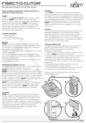 INSECT-O-CUTOR PRISM Instructions