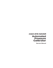 Fluke Calibration 4322-SYS-NAVAIR Service Manual