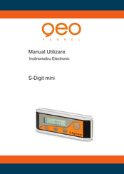 Geo S-Digit mini Instructions Of Utilization