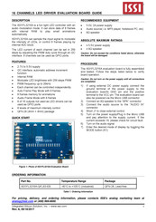 ISSI IS31FL3216A Manual