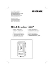 Berner BCLLD-D Instruction Manual