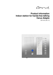 Carus Adapto CAI1110 Product Information