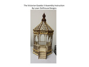 Laser Dollhouse Designs Victorian Gazebo II Assembly Instruction Manual