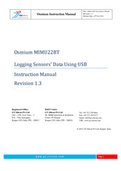 Inertial Elements Osmium MIMU22BT Instruction Manual