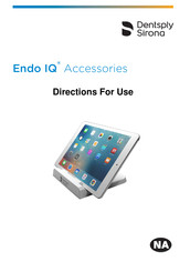 Dentsply Sirona Endo IQ iPad Stand Directions For Use Manual