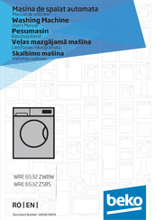 Beko WRE 6532 ZSBS User Manual