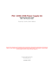 FiveFish PSU-1848 Assembly Manual