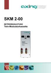 axing SKM 2-00 Operation Manual