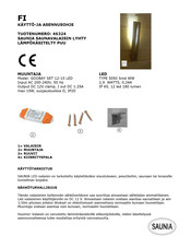 Saunia LATERNE 46324 Installation And Operation Manual