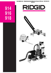 RIDGID 918 Manual