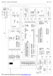 Philips FW390 Wiring Diagram
