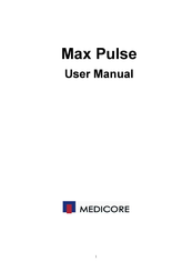 MEDICORE Max Pulse User Manual