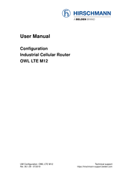 Belden Hirschmann OWL LTE M12 User Manual
