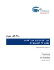 Cypress Semiconductor CYALKIT-E04 S6AE103A Manual