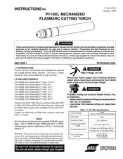 ESAB PT-19A Instructions Manual