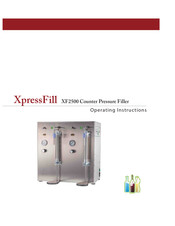 XpressFill XF2500 Operating Instructions Manual