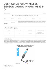 daviteq WS433-DI User Manual