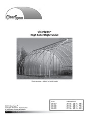 ClearSpan 106419 Manual