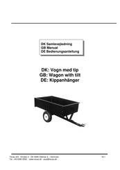 Texas Wagon with tilt Manual