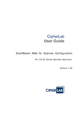 CipherLab 25 Series User Manual