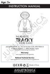 Juguetronica TRACKY Instruction Manual